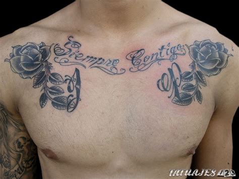 tatuajes en el pecho nombres|Tatuajes de nombres: ideas y significado